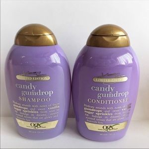 Organix shampoo and conditioner. Gumdrop